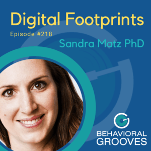 Behavioral Grooves Podcast with Sandra Matz PhD